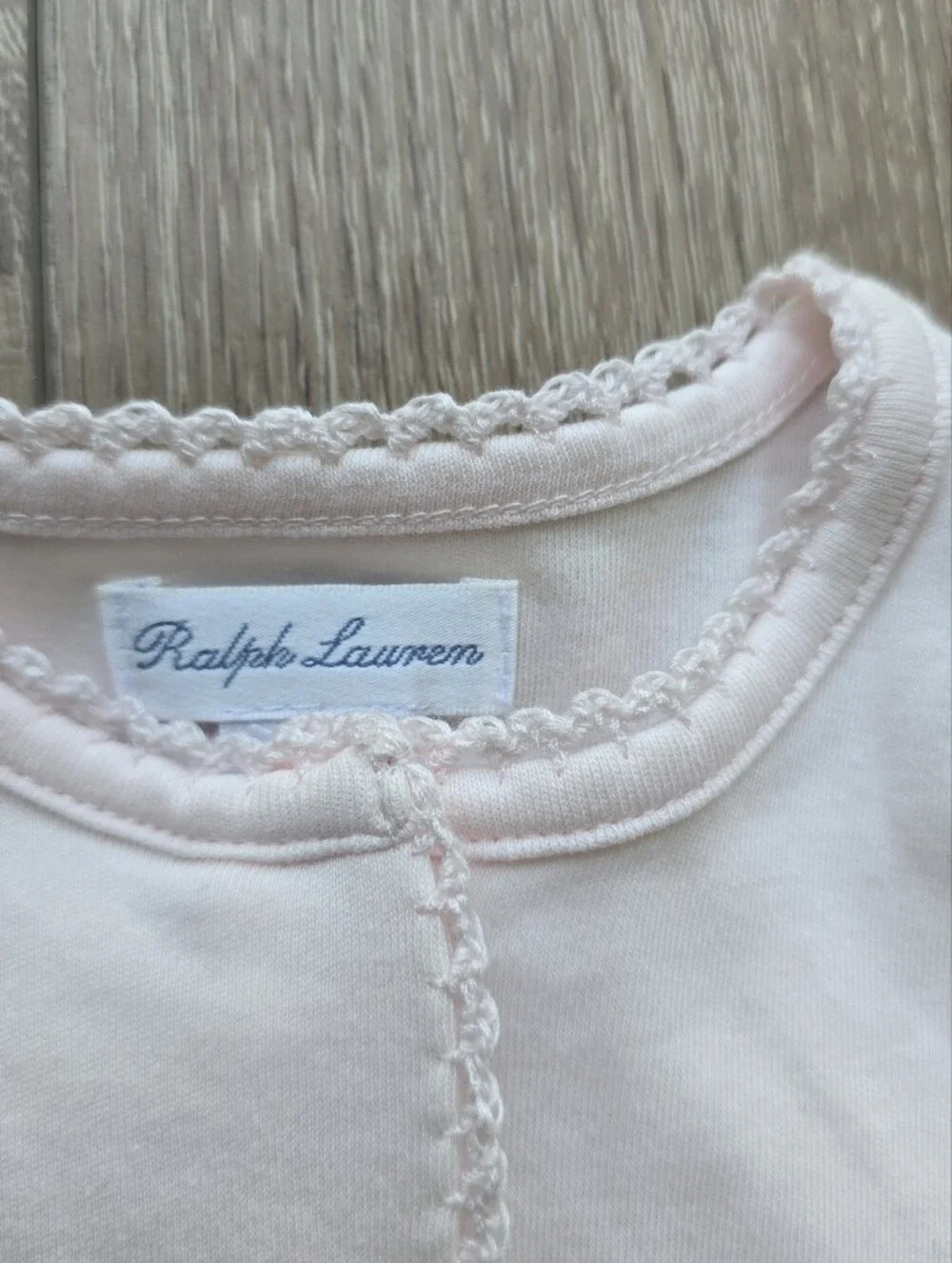 Ralph Lauren Baby Collection Floral Organic Cotton Interlock Coverall 9m 9 Month